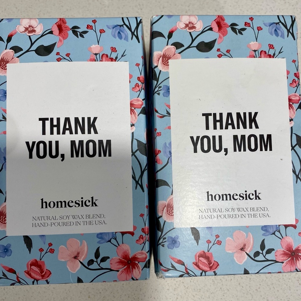 Homesick : Thank You, Mom Candle